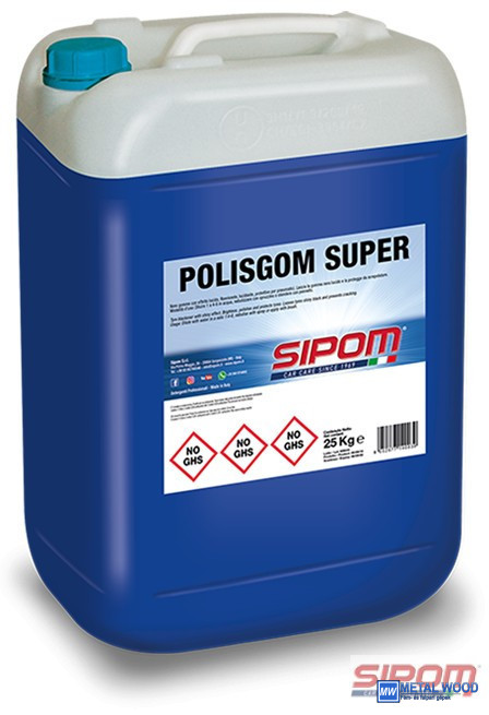 D00614005 Polisgom Super Blu 5 Kg - Fényes Gumiápoló koncentrátum - Image 1
