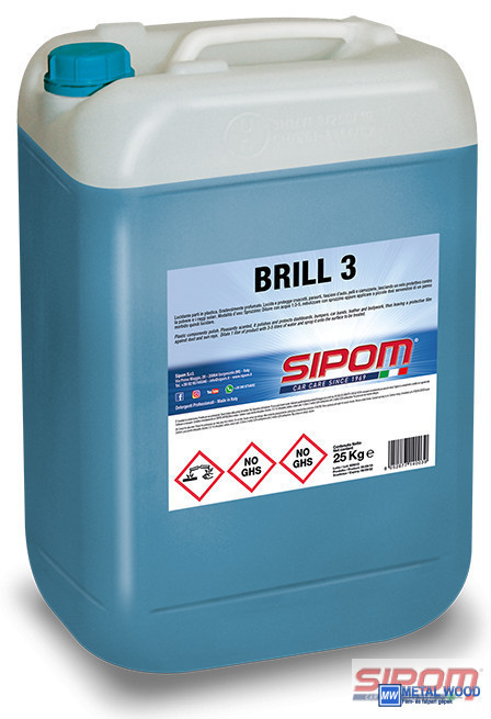 D12544005 Brill 3 5Kg - Műszerfalápoló műanyagápoló - Image 1