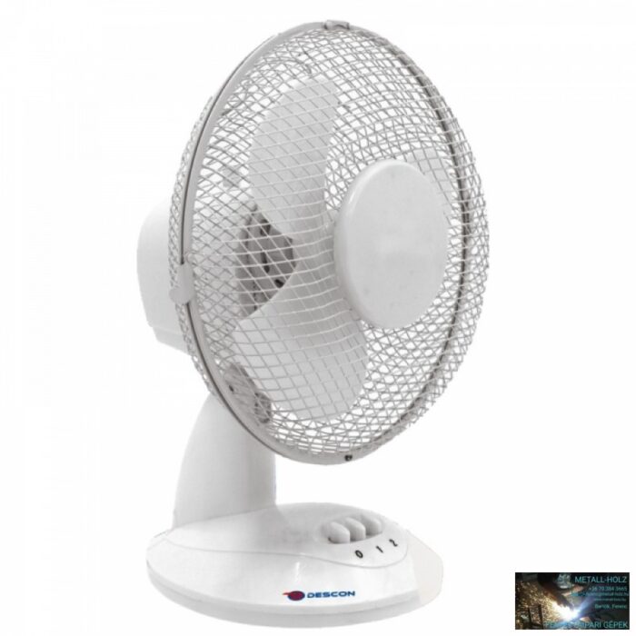 Asztali ventillátor 9", fehér vagy fekete - Image 1