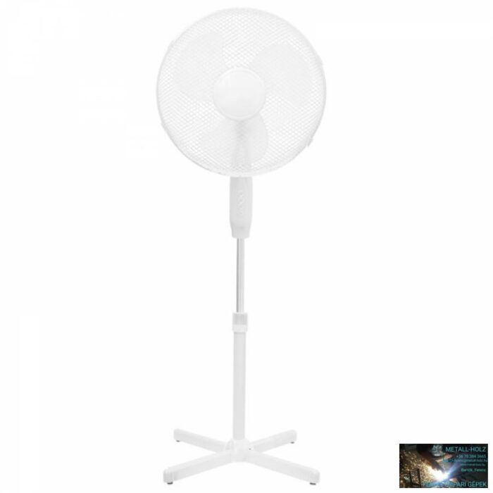 Állványos ventillátor 16", 45W, fehér vagy fekete - Image 1