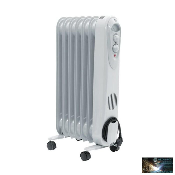DA-J1500 Olaj radiátor, 1500W, termosztáttal - Image 1