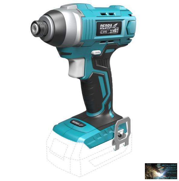 DED7045 Dedra akkumulátoros csavarozógép 18 V akkumulátor nélkül - Image 1