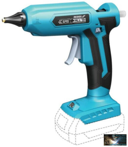 Dedra akkumulátoros ragasztópisztoly 18V