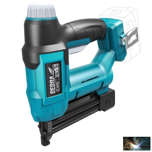 DED7055 Dedra akkumulátoros kapocs és szegbelövő 2 in 1 18 V - Image 1