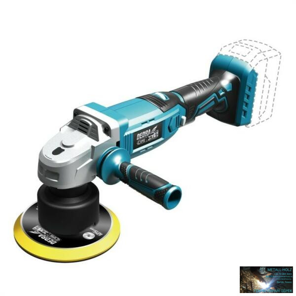 DED7085 Dedra akkumulátoros polírozógép 18 V - Image 1