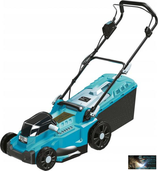 DED7199 Dedra Szénkefe nélküli fűnyíró 2x18V 37cm - Image 1