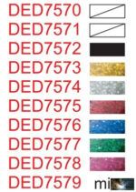 Ragasztópatron ezüst csillám 8db 8x100mm - Image 2