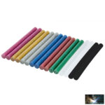 Ragasztópatron zöld csillám 8db 8x100mm