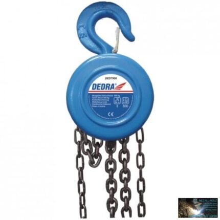Láncos csörlő 2000kg, emelési magasság 3m