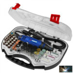 Mini csiszoló/gravirozó készlet 135W, 215 darabos - Image 3