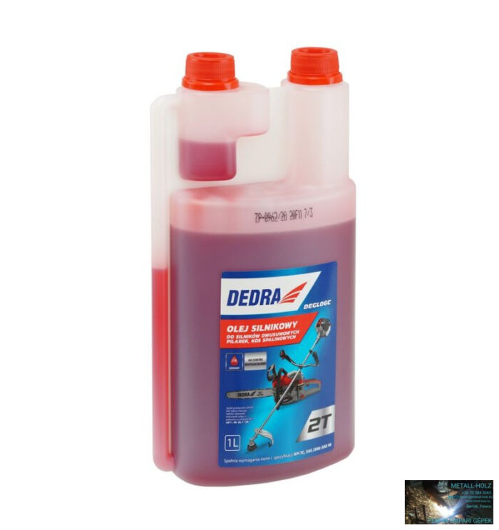 DEGL06C Olaj kétütemű motorokhoz kasza fűrészekhez 1L adagolóval - Image 1