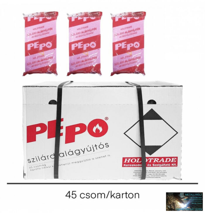 Alágyújtós rózsaszín Pepo, 40 kockás, 300gr - Image 1