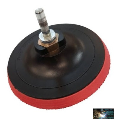 Felerősítő lemez 125mm, M14 + rögzítő tengely