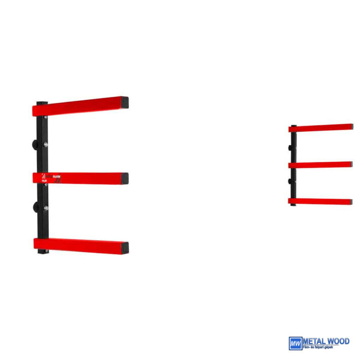 HLR1 Falra szerelhető fa tároló állvány - Image 2