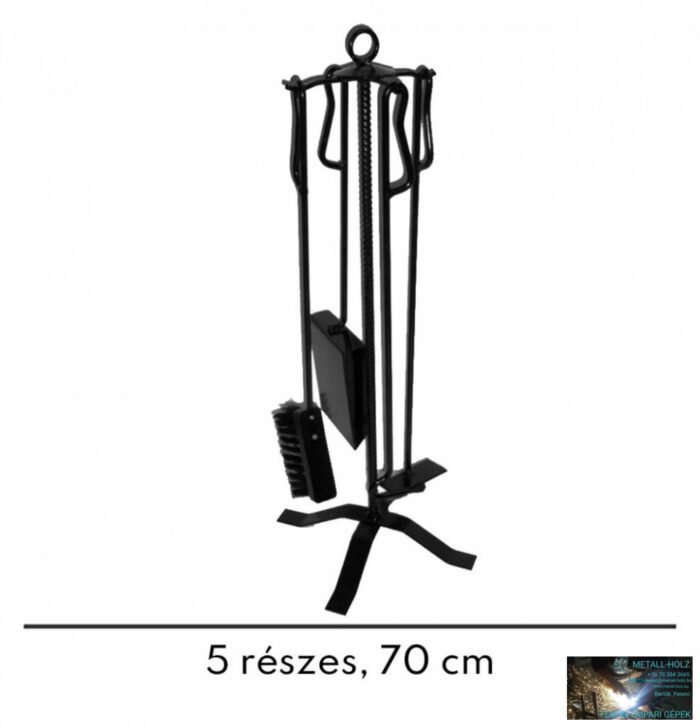 K0083 WKR-Kandalló szett 5 db-os, festett 70cm - Image 1