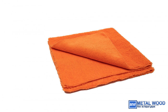 K9477 Mikroszálas Törlőkendő Szegélymentes 300g 40x40cm Narancs - Image 1