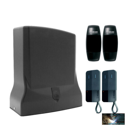 Tolókapu mozgató szett 600 kg-ig, EDGE távirányítókkal, 230V Kit Sre/Edge