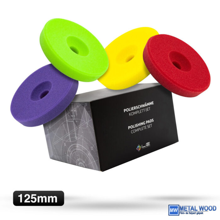 Kit_33 Liquid Elements Polírozó Korong - Box Centriforce V2 125mm 4db - Image 1