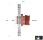 Nagy gázlencse 2.4mm AWI pisztolyokhoz SR 9/17/18/20/26 - Image 2