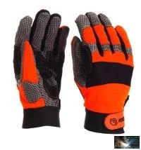 THD-MKNDP SZINTETIKUS NARANCSSÁRGA BŐR MECHANIKAI VÉDŐKESZTYŰ TENYÉRERŐSÍTÉSSEL