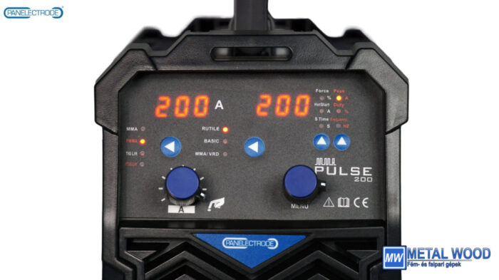 Panelelectrode MMA Pulse 200 inverteres hegesztőgép - Image 4