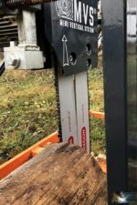 MVS Mini Sawmill-1 mobil láncos faipari gyorsfűrész szett áramfejlesztő generátorral - Image 6