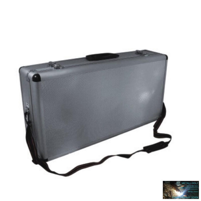 Alumínium bőrönd 640x325x150, ezüstszínű - Image 2