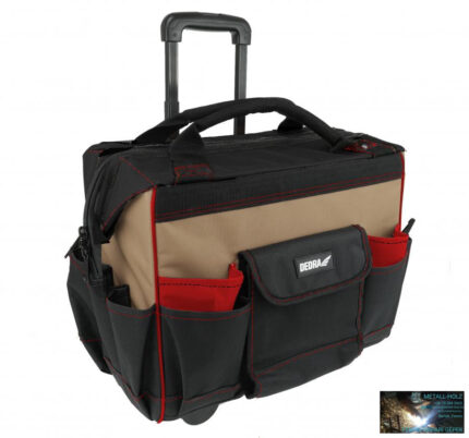 Kerekes szerelőtáska teleszkópos fogantyú 45x25x42.5cm