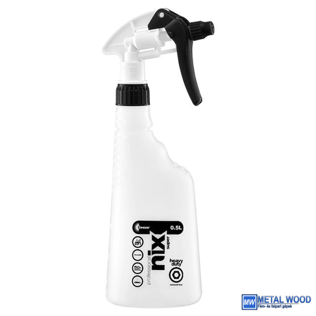 NIX-SOL-0-5 Kwazar Oldószerálló Karos Permetező Nix Solvent 0,5L - Image 1