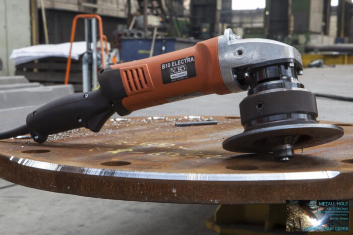 NKO B10 ELECTRA elektromos kézi élmarógép 230V,50-60Hz,1700W. FEIN motor. Választható vágófejjel. Vágófej nélkül szállítva! - Image 5