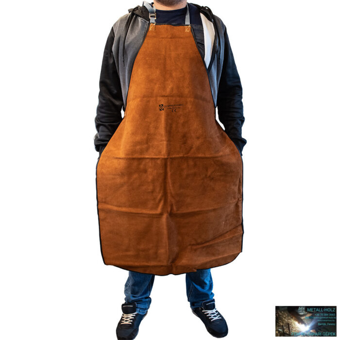 PW7015XXL PWD Barna (Golden Brown) hegesztőkötény 80x110cm, XXL méretben - Image 1