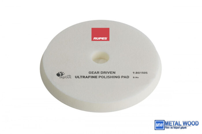 RUT_9_BG150S Puha polírszivacs (fehér) 150mm LK900E géphez Kifutó - Image 1