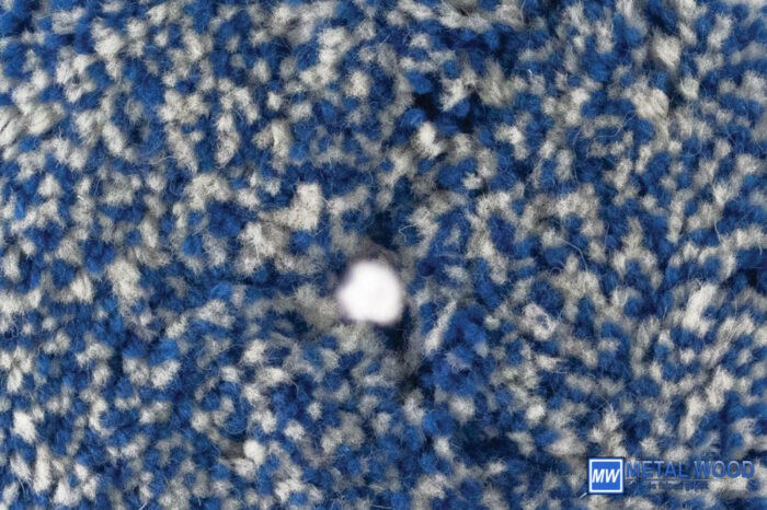 Tépőzáras gyapjúkorong 200mm hagyományos polirgépekhez - Image 2