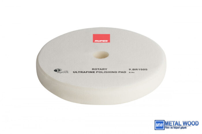 Puha polírszivacs (fehér) 130/135mm hagyományos polirgépekhez - Image 1