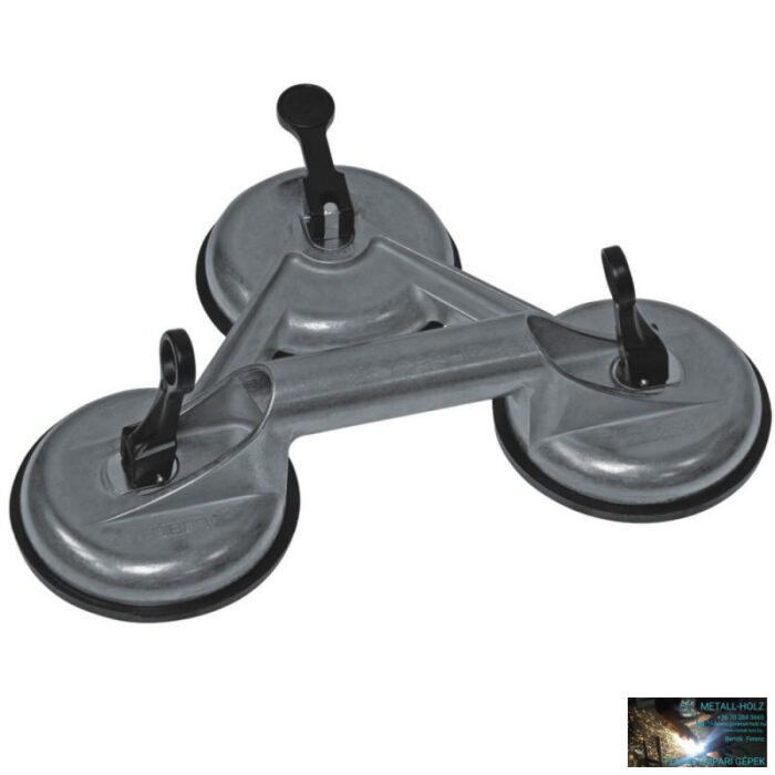 VERIBOR 3 pontos tapadókorong alumínium fogóval, 100kg - Image 1