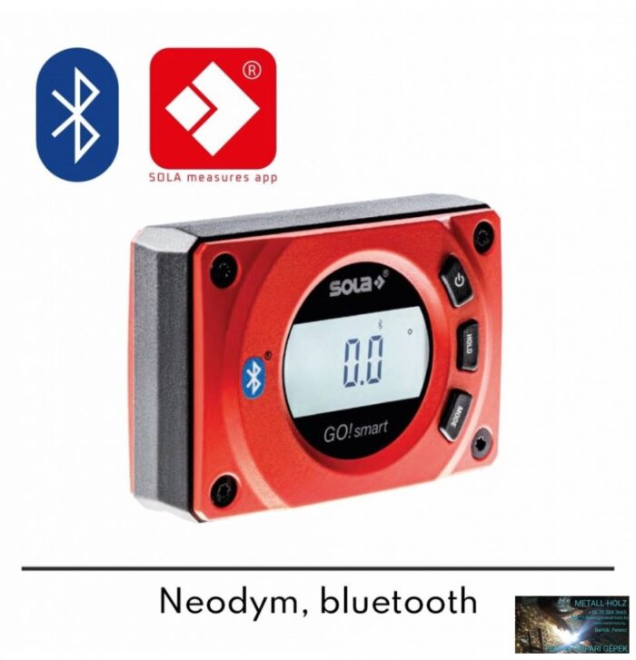 WKR-Digitális dőlésmérő Go! SMART Bluetooth SOLA - Image 1