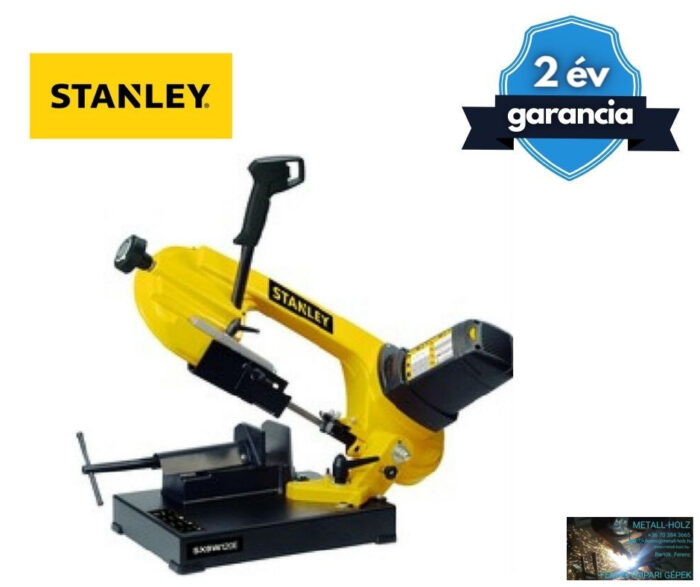SXBW120E STANLEY SXBW120E fémipari szalagfűrészgép. Vágási kapacitás: 120mm - Image 1