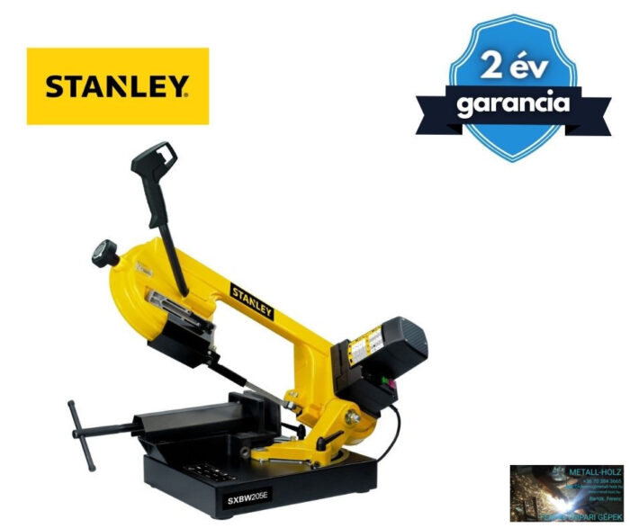 STANLEY SXBW205E fémipari szalagfűrészgép. Vágási kapacitás: 205mm - Image 1