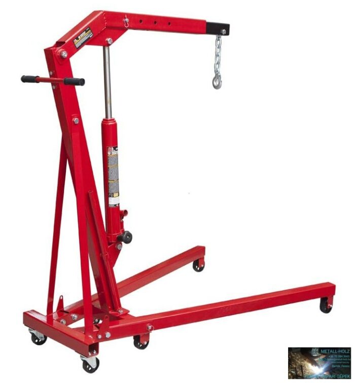 Torin Big Red T31002X-GS összecsukható motorkiemelő zsiráf, 1 t - Image 1