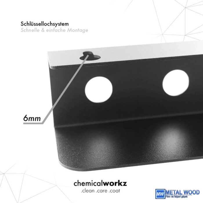 ChemicalWorkz Ecsettartó Fali konzol BODY 40cm - Image 5