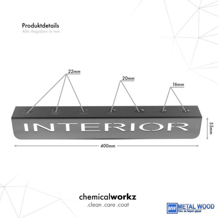 ChemicalWorkz Ecset és Kefe tartó 40cm INTERIOR - Image 3