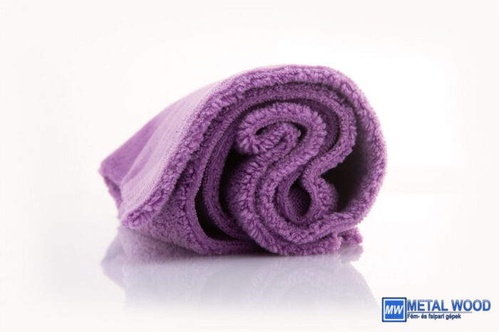 Work Stuff GENTLEMAN Basic Purple 350gsm Szegélymentes mikroszálas kendő - Image 2