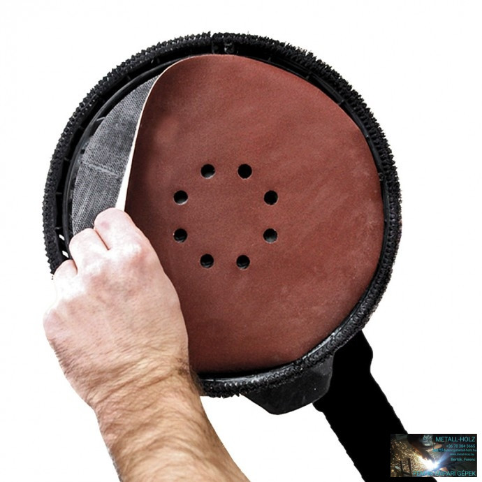 XA142220_02 TÁRCSA CSISZOLÓPAPÍR RÖGZÍTŐ FURATOKKAL,A142220 géphez - Image 1