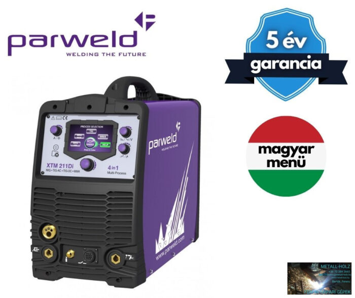 PARWELD XTM211Di digitális multifunkciós 4in1 hegesztőinverter - Image 1