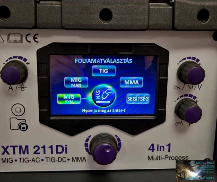 PARWELD XTM211Di digitális multifunkciós 4in1 hegesztőinverter - Image 2