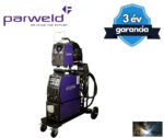 Parweld 400A-os 400V digitális, inverteres, külön huzaltoló, vízhűtéses Multi-MIG hegesztőgép