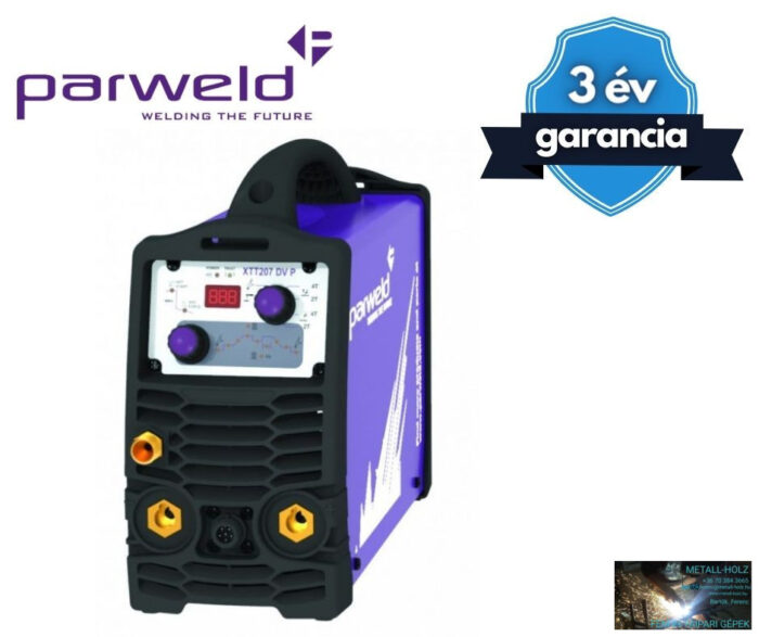 Parweld 200A-os digitális, impulzus HF-AWI inverteres hegesztőgép - Image 1