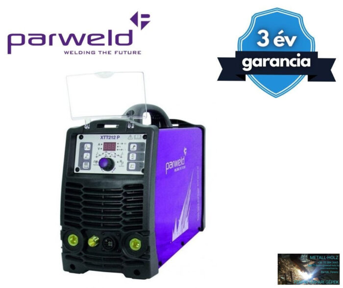XTT212P Parweld 200A-os digitális, impulzus AC/DC HF-AWI inverteres hegesztőgép - Image 1