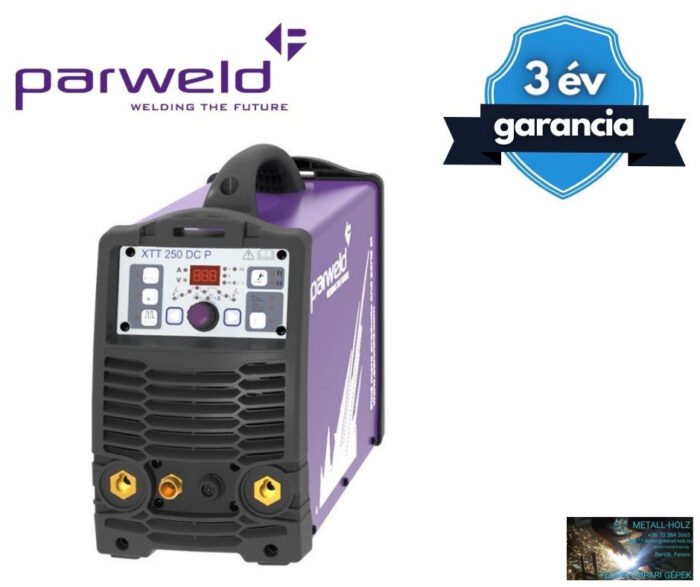 Parweld 250A-os digitális, impulzus HF-AWI inverteres hegesztőgép - Image 1