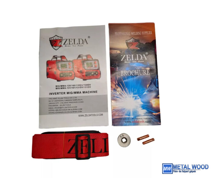 ZELDA MIG/MMA-160D 2in1 NOGAS FLUX / MMA porbeles hegesztőgép - Image 6